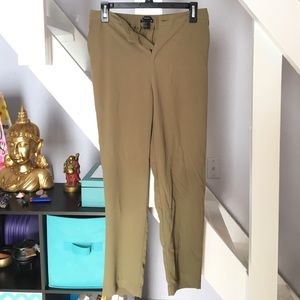 High Rise Olive Work Dress Pants